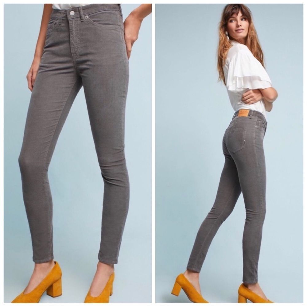 ANTHROPOLOGIE low- rise skinny jeans